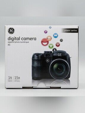 GE- Digital Camera with 15x Optical Zoom